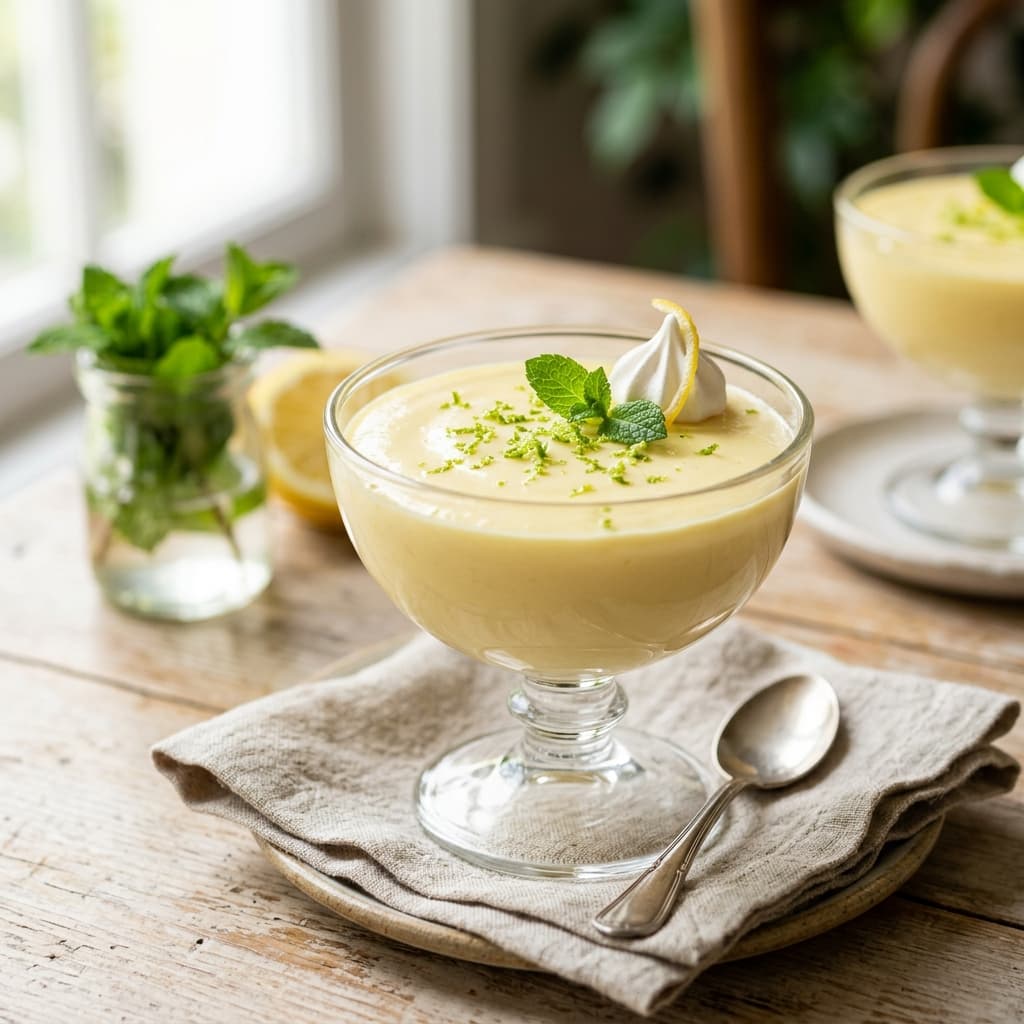 Mousse de Limão de 3 Ingredientes (Fica Firme em 10 min)