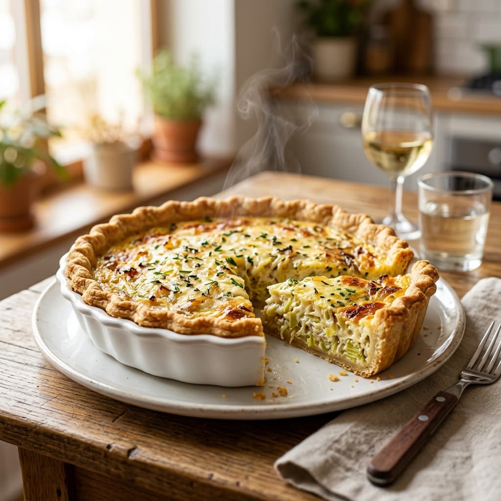 Quiche de Alho-poró